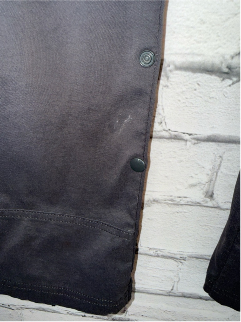 Men's Prana Zion Gray Cargo Pants size Large 30 inseam Adjustable Hiking Pants - Picture 15 of 16